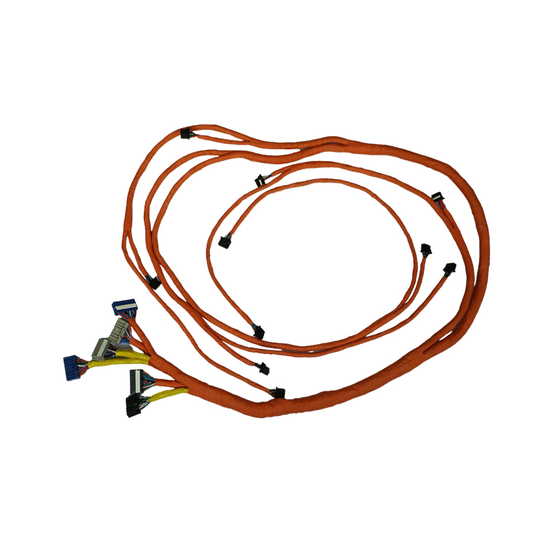 Low-voltage wiring harness for battery packs