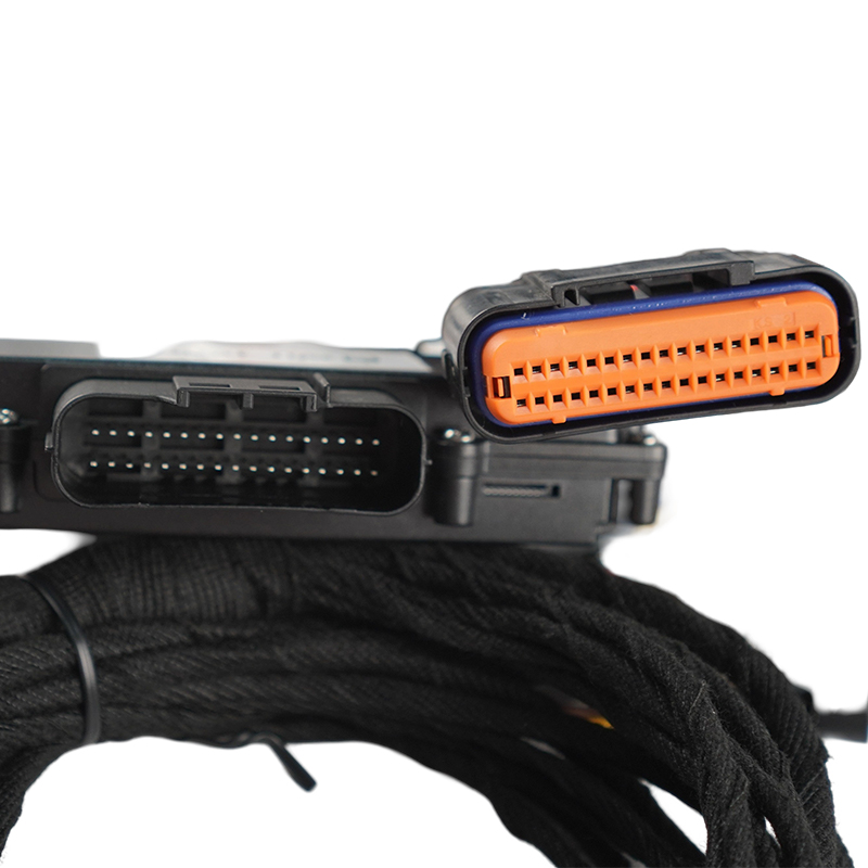 Automatic side-opening wiring harness